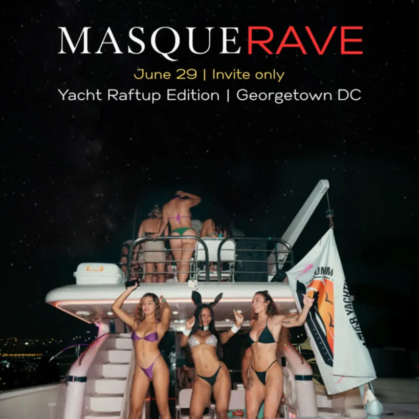 Masquerave, yacht raft-up edition, Georgetown