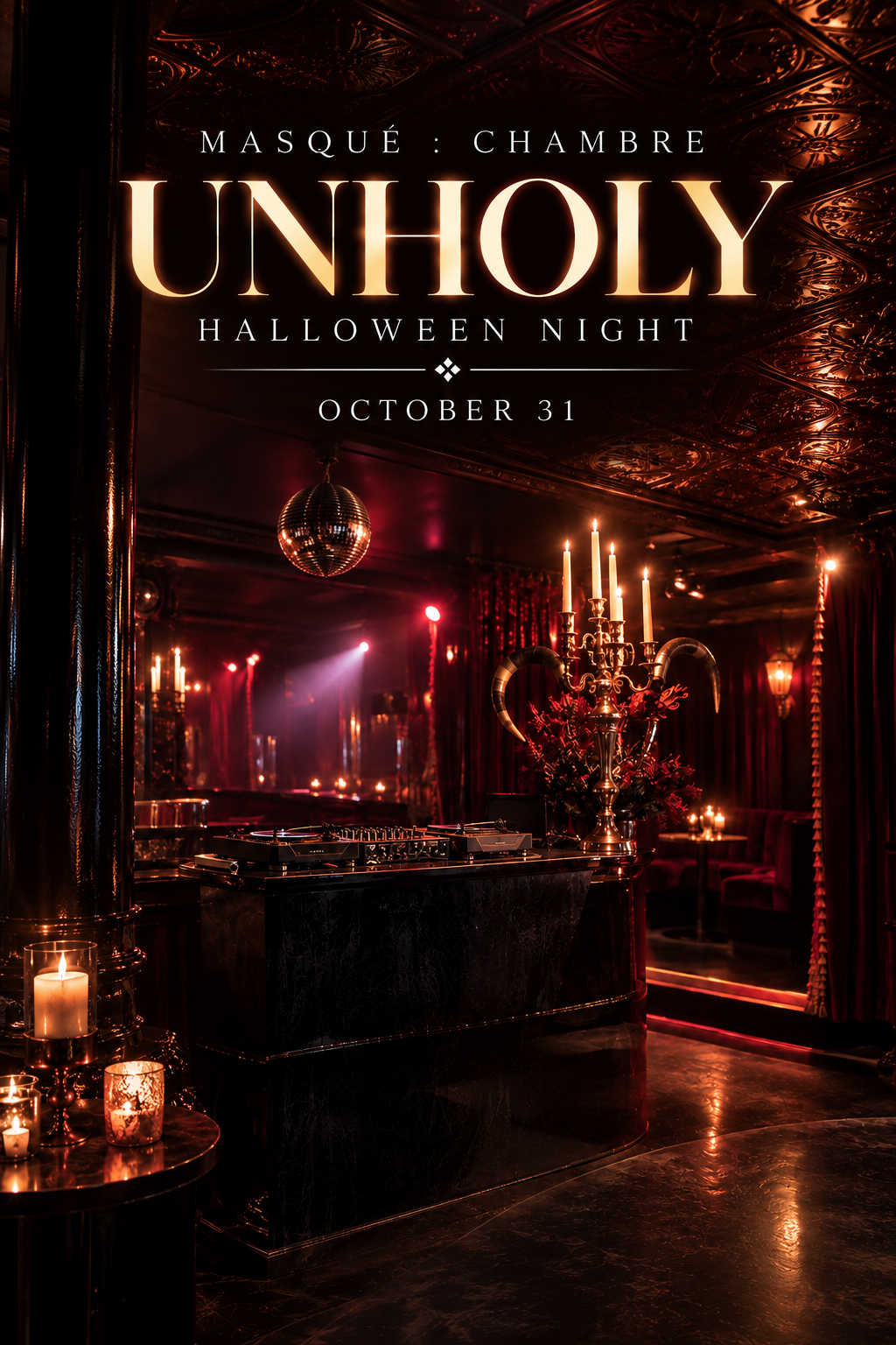 Unholy portrait banner